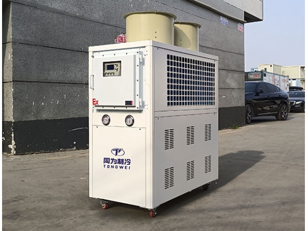 5 Ton Explosion Proof Chiller Delivery to Russia Customer for Chemical Factory