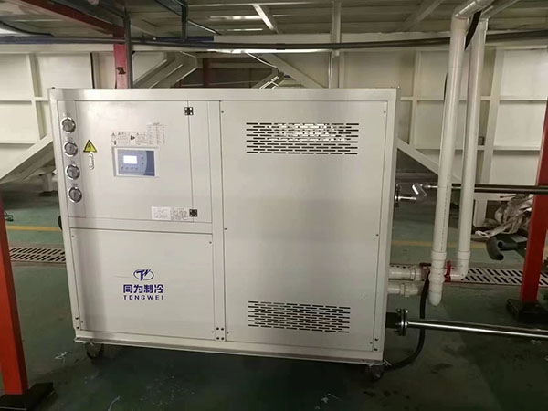 Industrial Water Cooled Scroll Chiller Customer Case