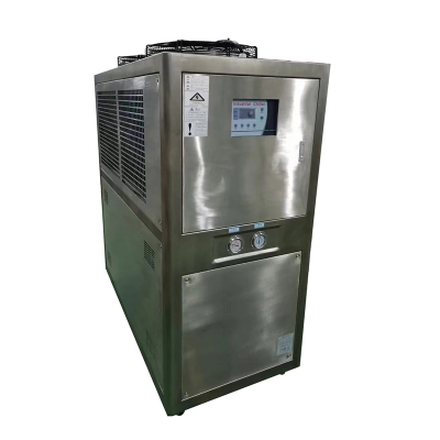 20HP 60KW Stailess Steel Cover Air-cooled Corrosion Resistant Chiller Supplier