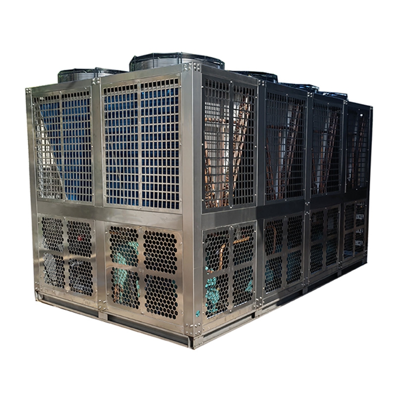 140 Ton Stailess Steel Cover Air-cooled Corrosion Resistant Chiller 